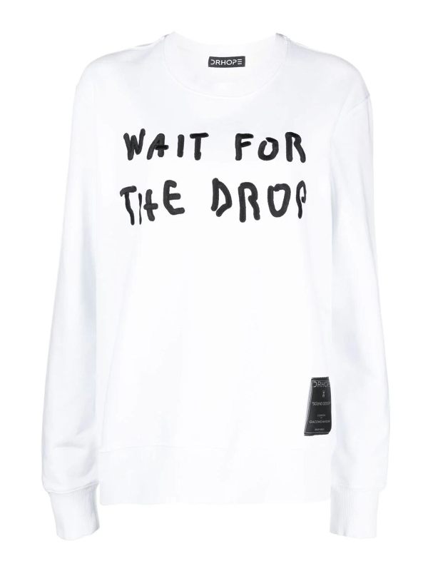 Drhope Pull Col Rond - Blanc