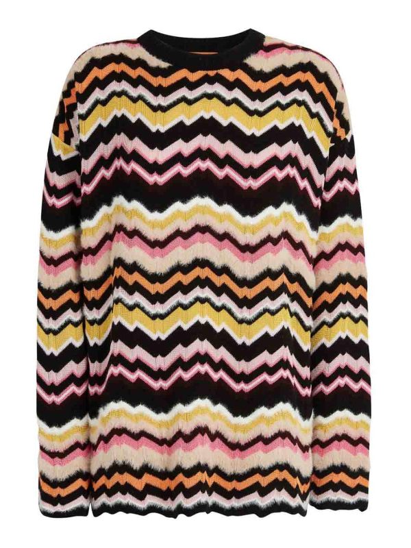 Missoni Pull Col Rond - Noir