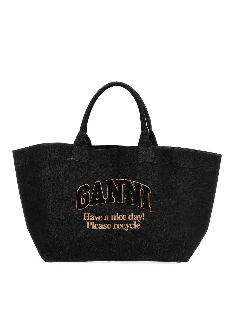 Ganni Sac Cabas - Noir