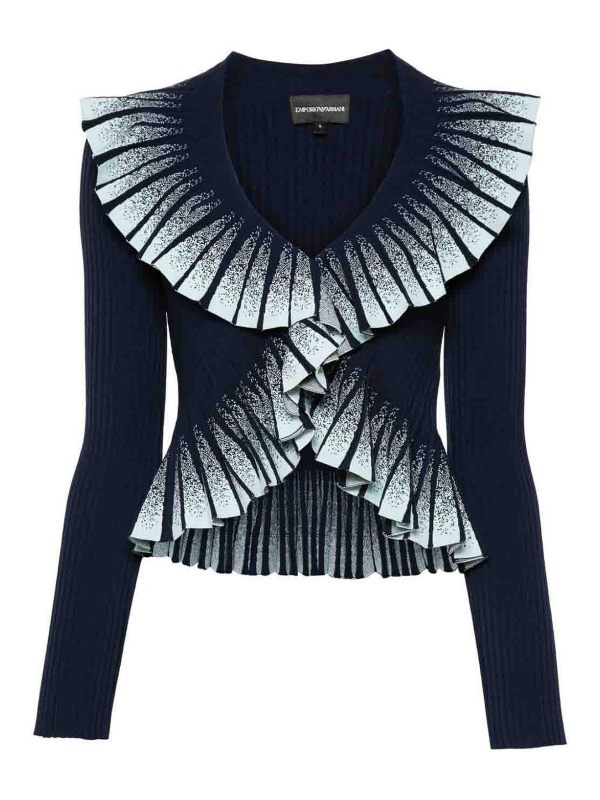 Emporio Armani Cardigan - Bleu