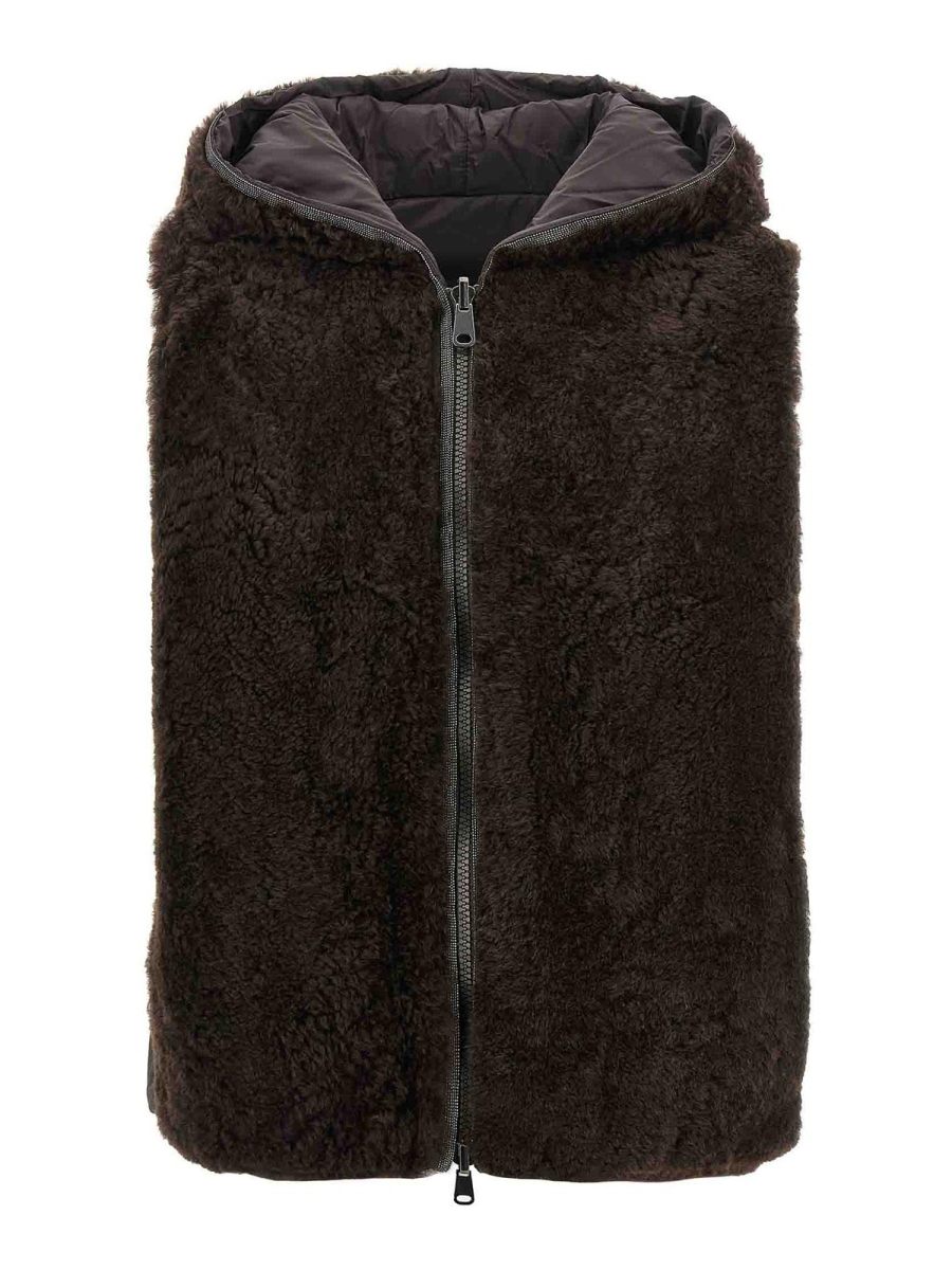 Brunello Cucinelli Gilet - Marron