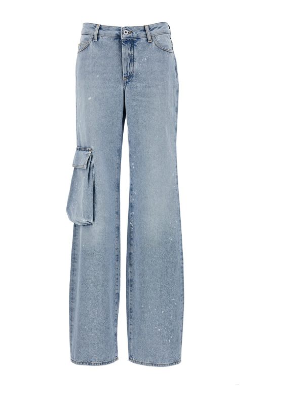 Off-White Jean Droit - Toybox