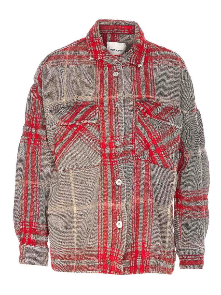 True Avenue Veste Casual - Rouge