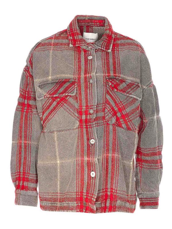 True Avenue Veste Casual - Rouge
