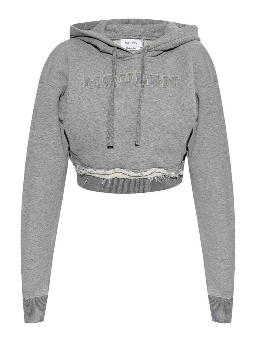 Alexander Mcqueen Sweat-Shirts - Gris