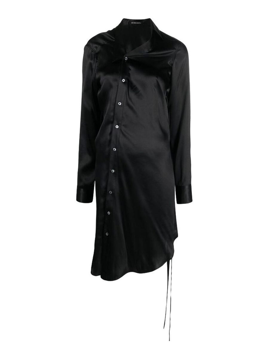 Ann Demeulemeester Robe Courte - Noir
