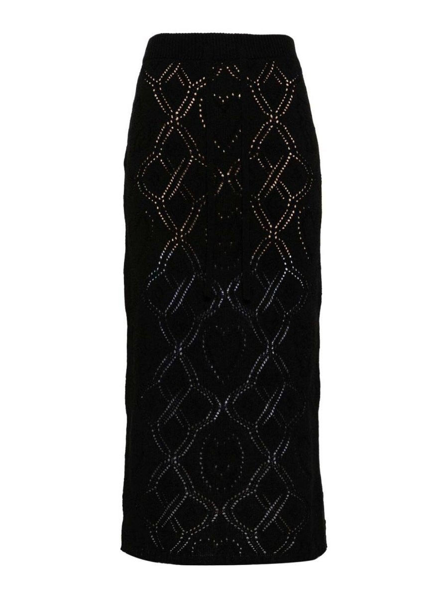 Twinset Jupe Midi - Noir