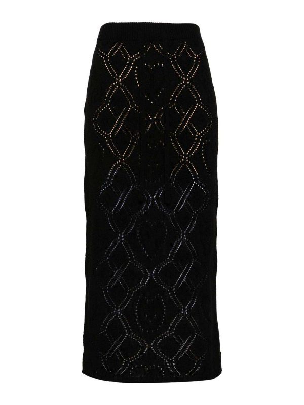 Twinset Jupe Midi - Noir