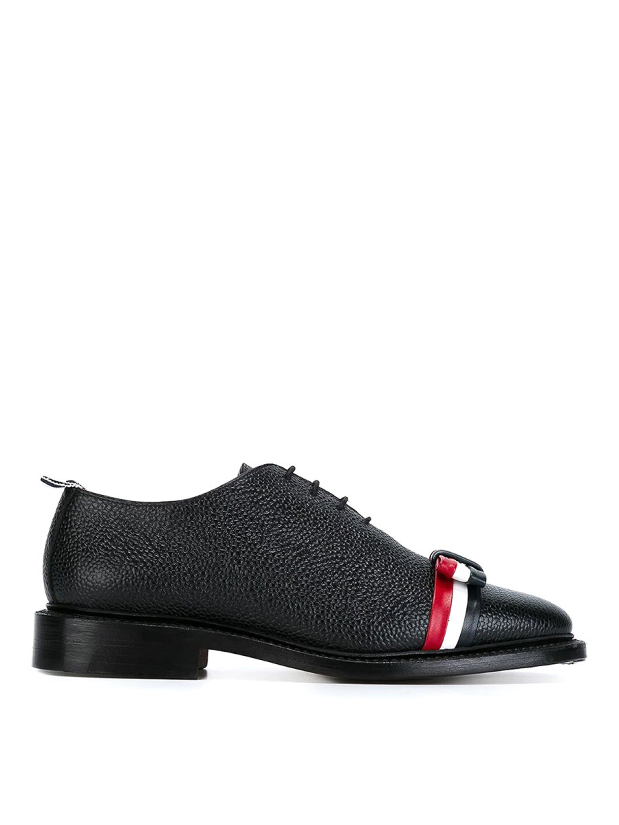 Thom Browne Chaussures À Lacets - Noir
