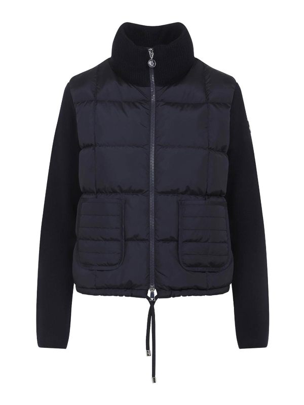 Moncler Veste Casual - Bleu Foncé