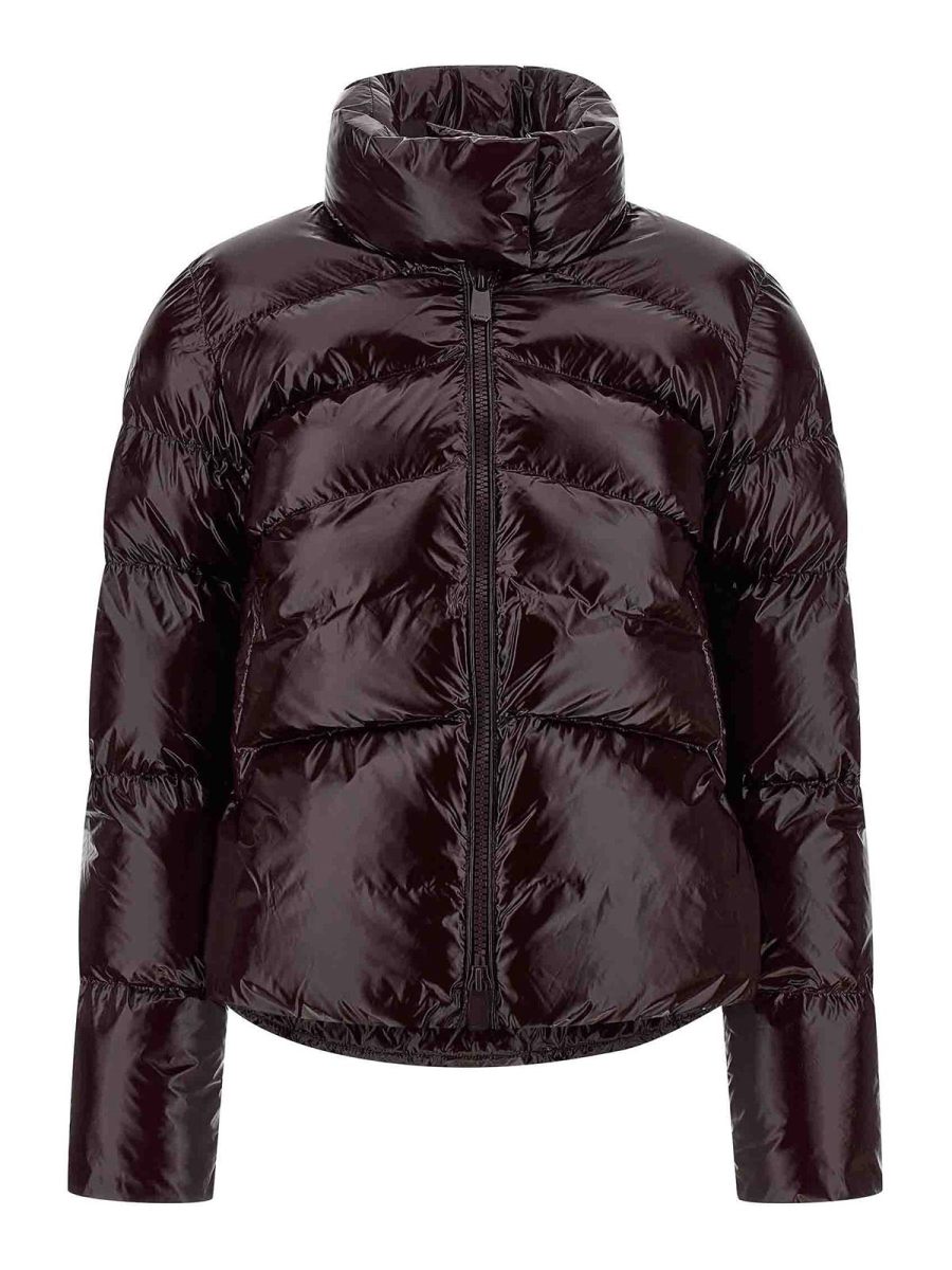 Pinko Blouson Rembourré - Rouge Brun