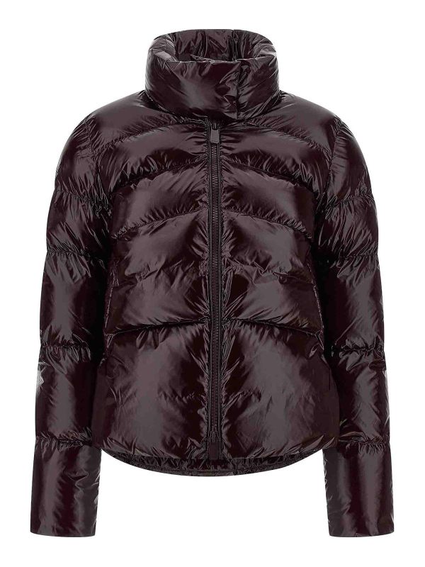Pinko Blouson Rembourré - Rouge Brun