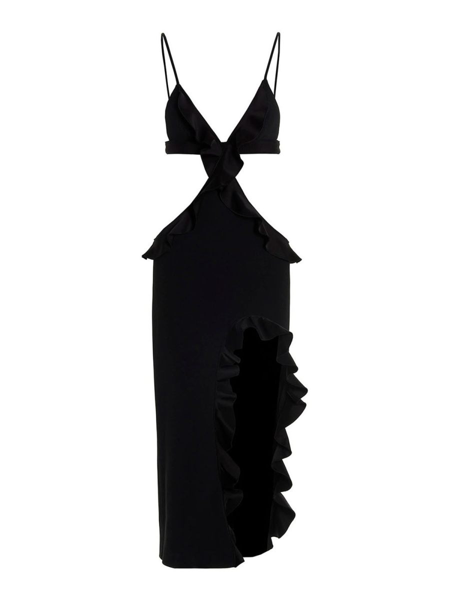 David Koma Maxi Robe - Noir