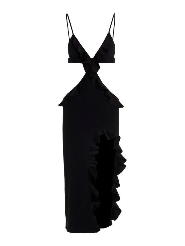 David Koma Maxi Robe - Noir