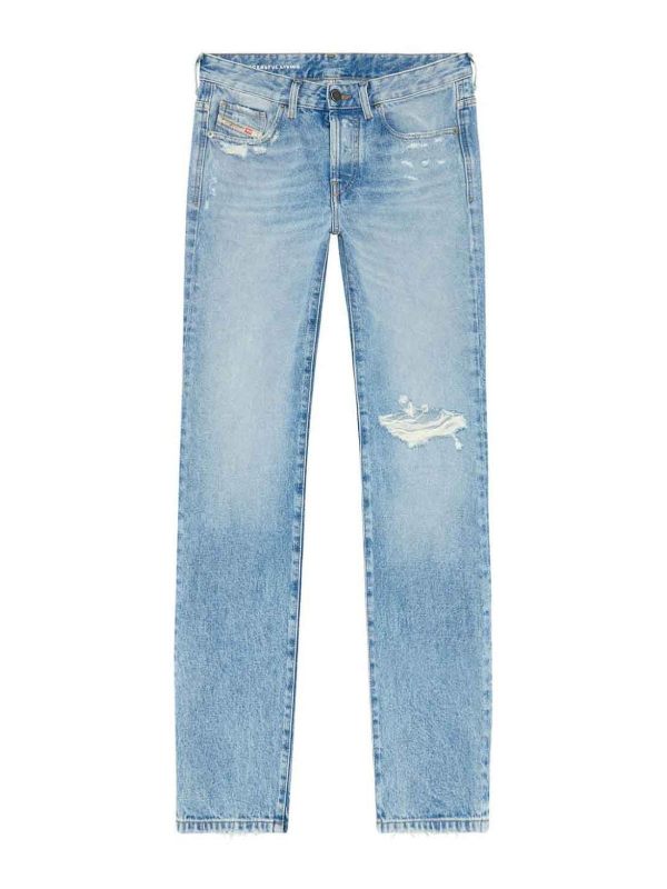 Diesel Pantalons Décontractés - Bleu