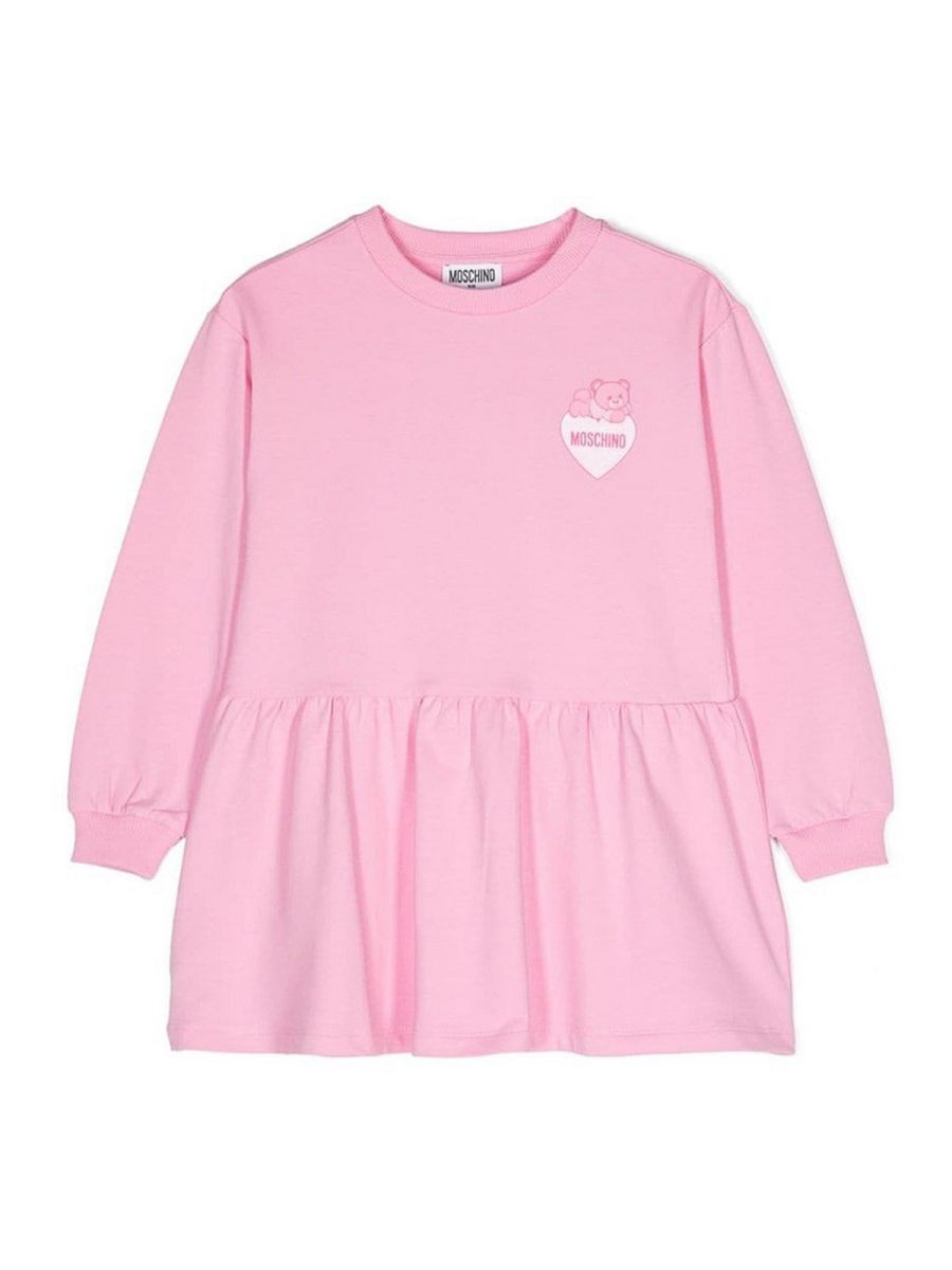 Moschino Kids Maxi Robe - Couleur Chair