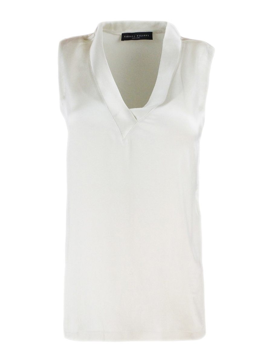 Fabiana Filippi Top - Blanc