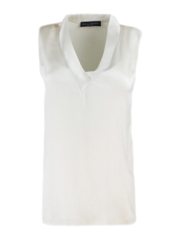 Fabiana Filippi Top - Blanc