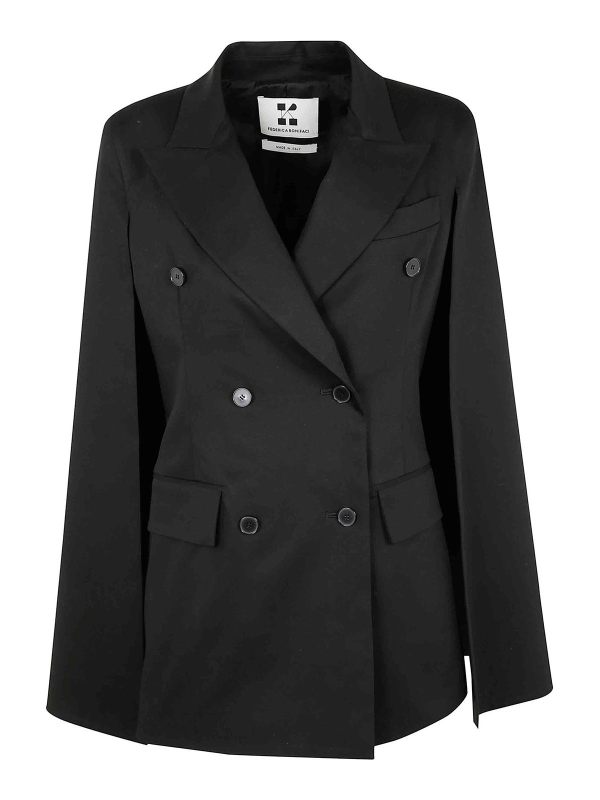 Federica Bonifaci Veste Casual - Noir