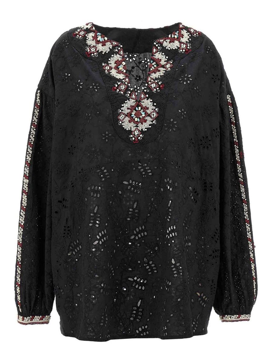 Fortela Blouse - Noir