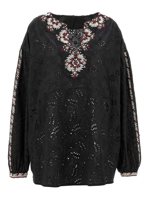 Fortela Blouse - Noir