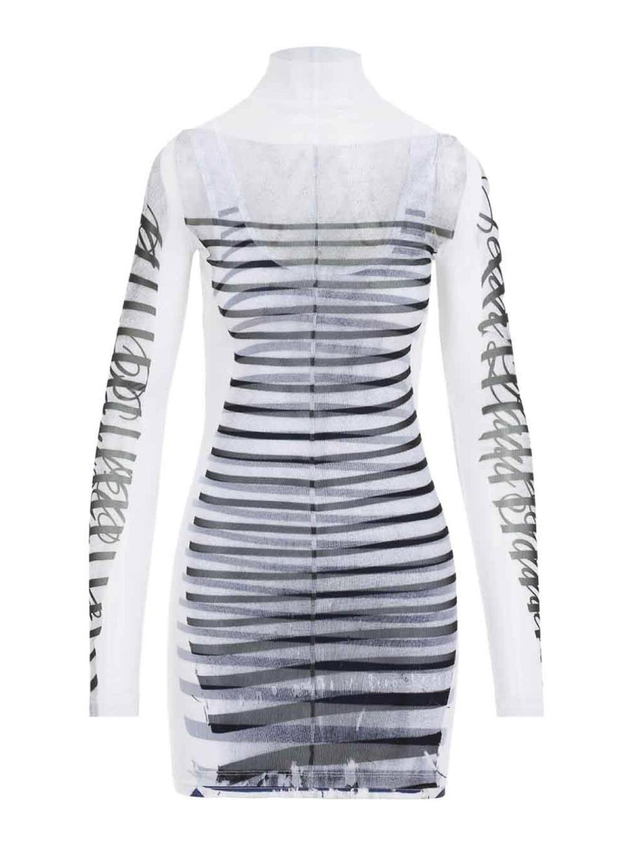 Jean Paul Gaultier Robe Courte - Noir