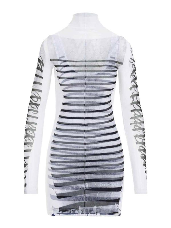 Jean Paul Gaultier Robe Courte - Noir