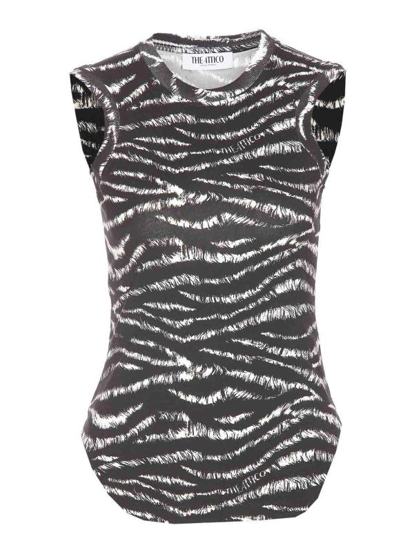 The Attico Top - Noir