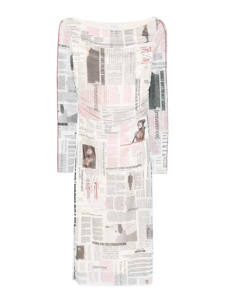 Patrizia Pepe Robe Au Genou - Multicolore