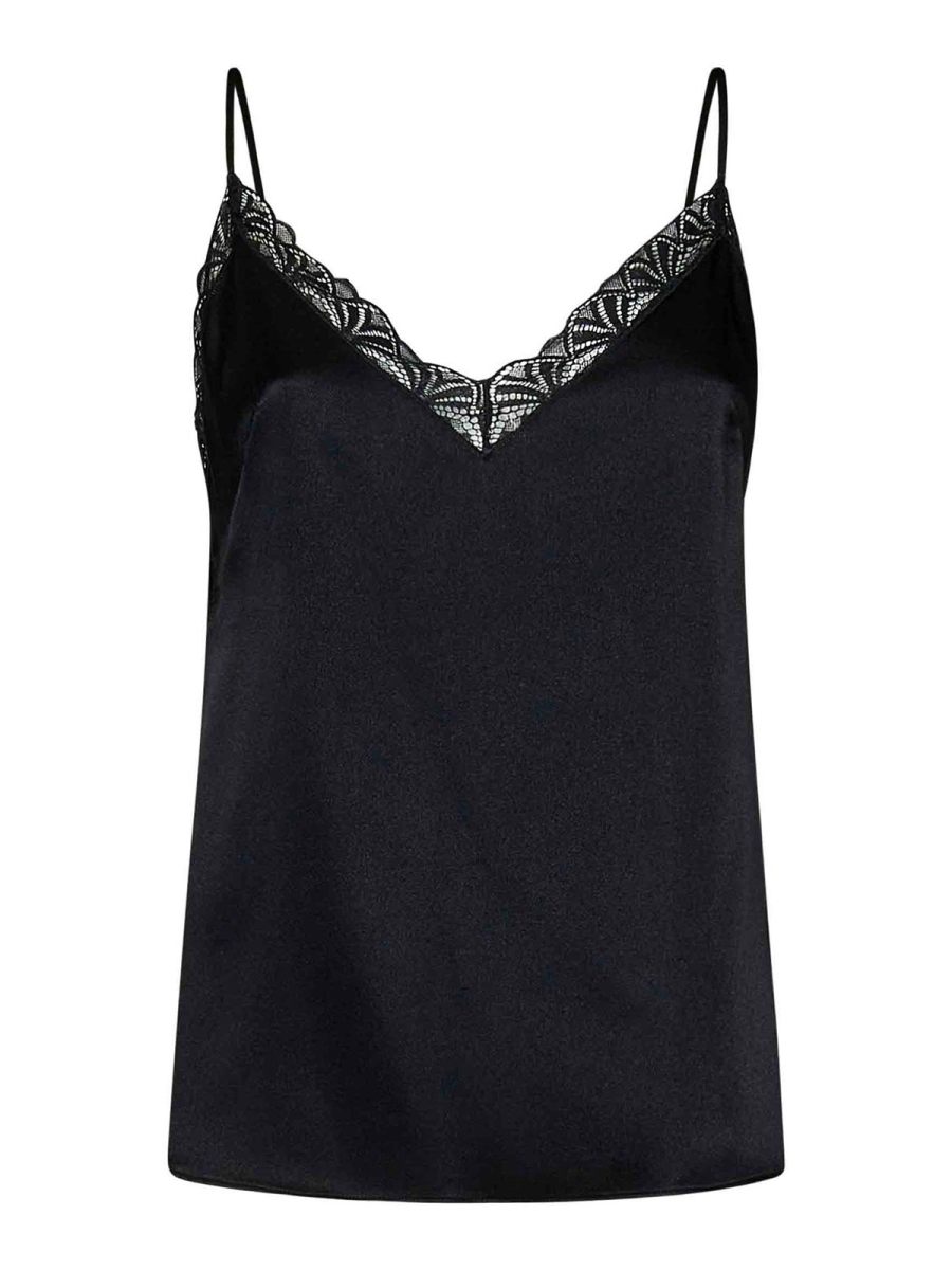 Alberta Ferretti Top - Noir