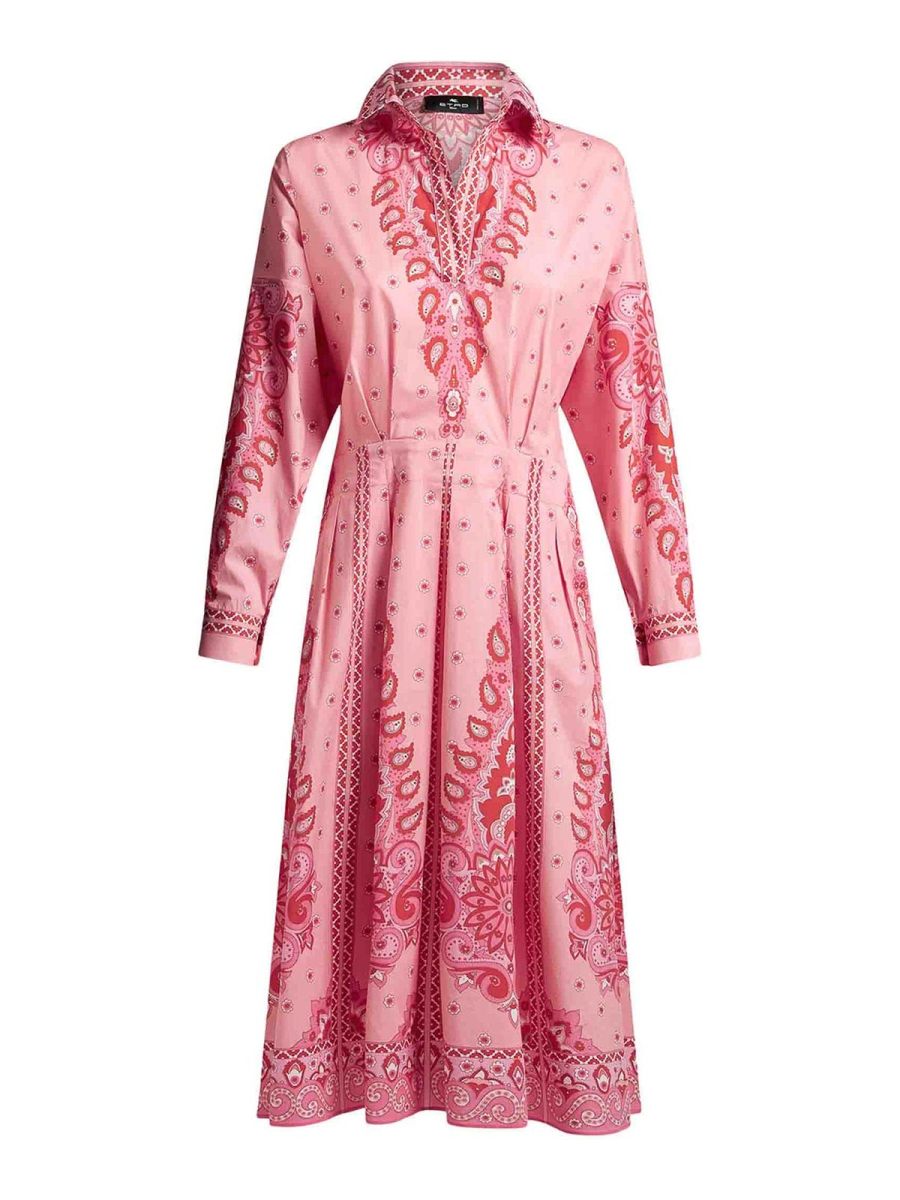 Etro Robe Au Genou - Couleur Chair