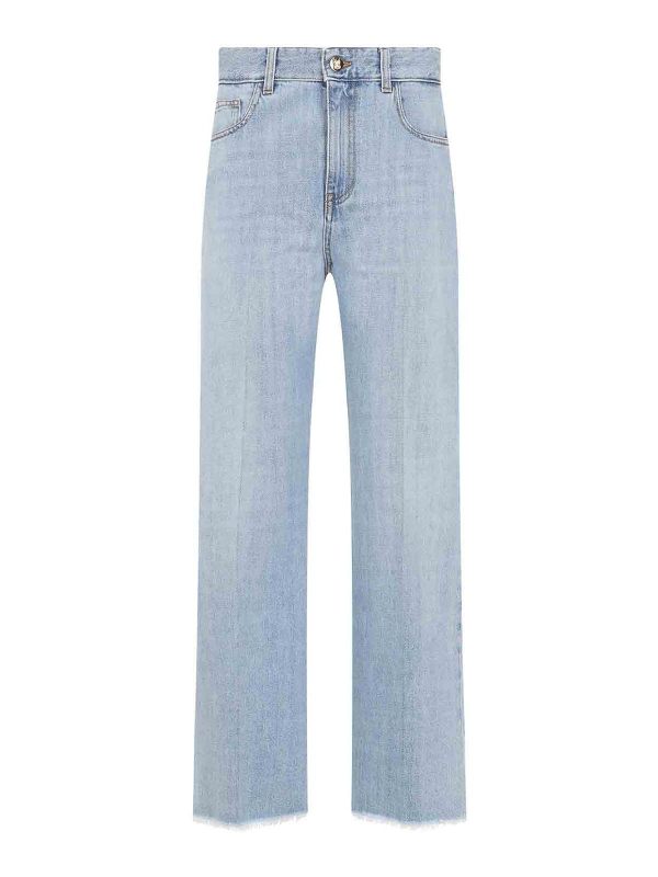 Giambattista Valli Jean Bootcut - Bleu