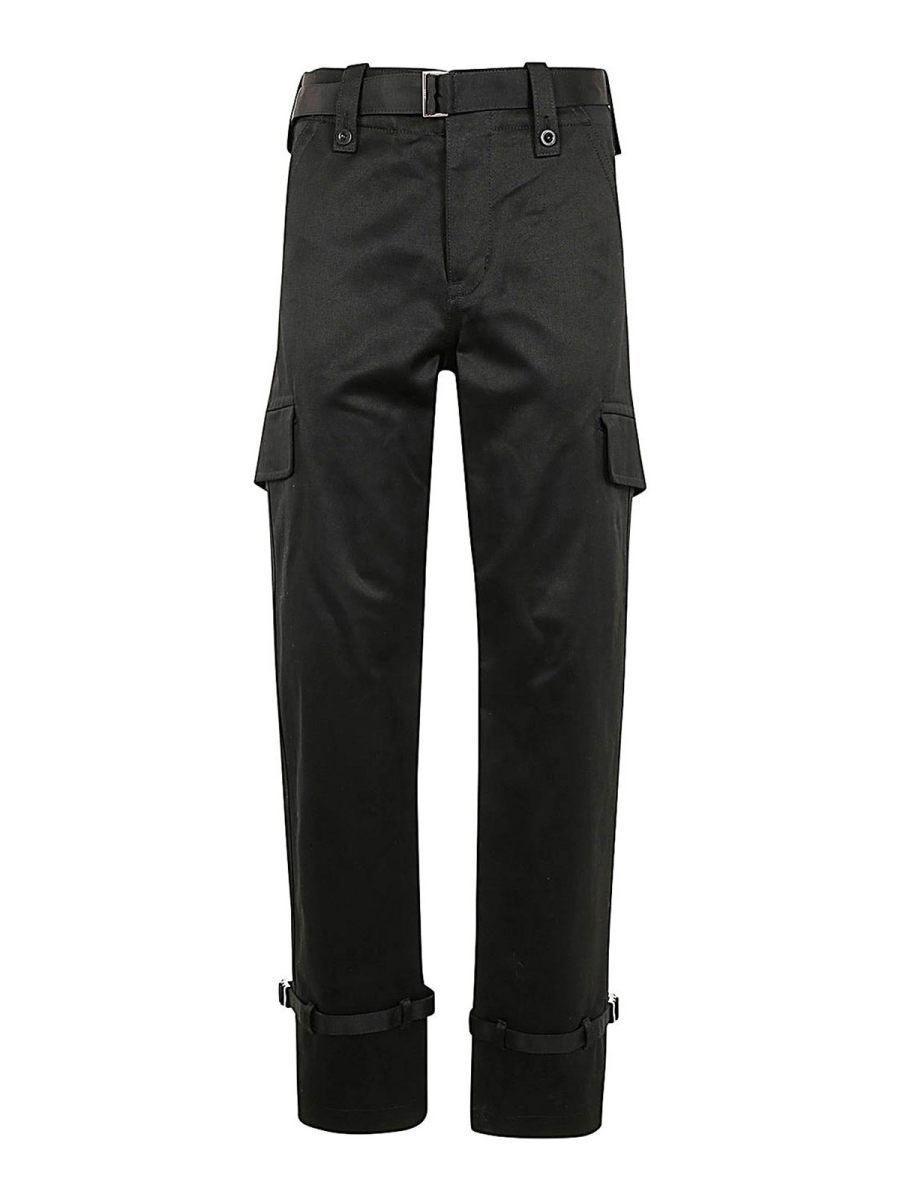 Sacai Pantalons Décontractés - Noir