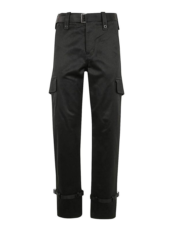 Sacai Pantalons Décontractés - Noir