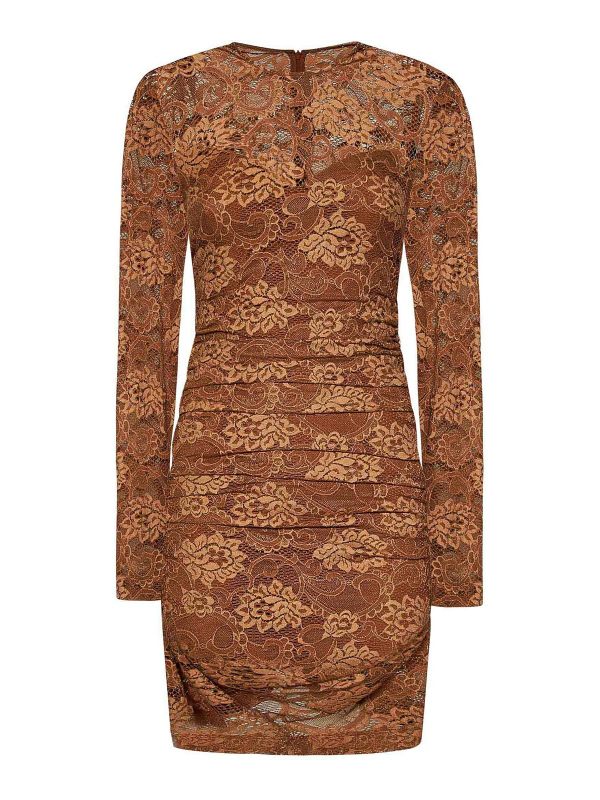 Dolce & Gabbana Robe Courte - Beige