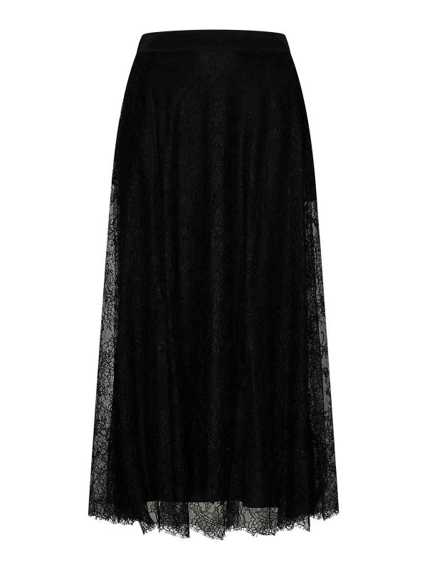 Elie Saab Jupe Midi - Noir