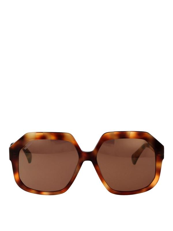 Max Mara Lunettes De Soleil - Marron