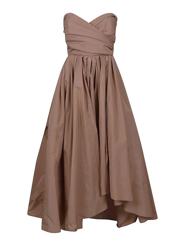 Pinko Robe Au Genou - Camel