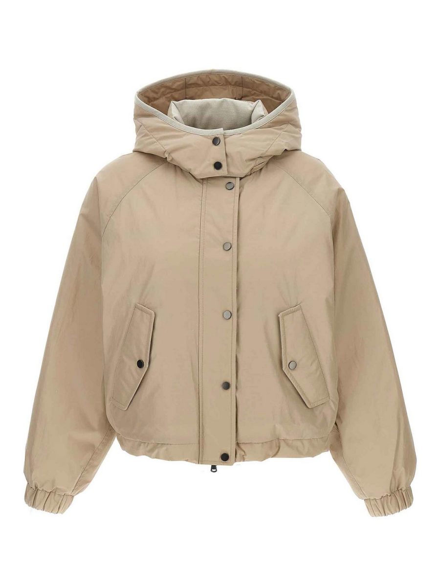 Brunello Cucinelli Blouson Rembourré - Beige