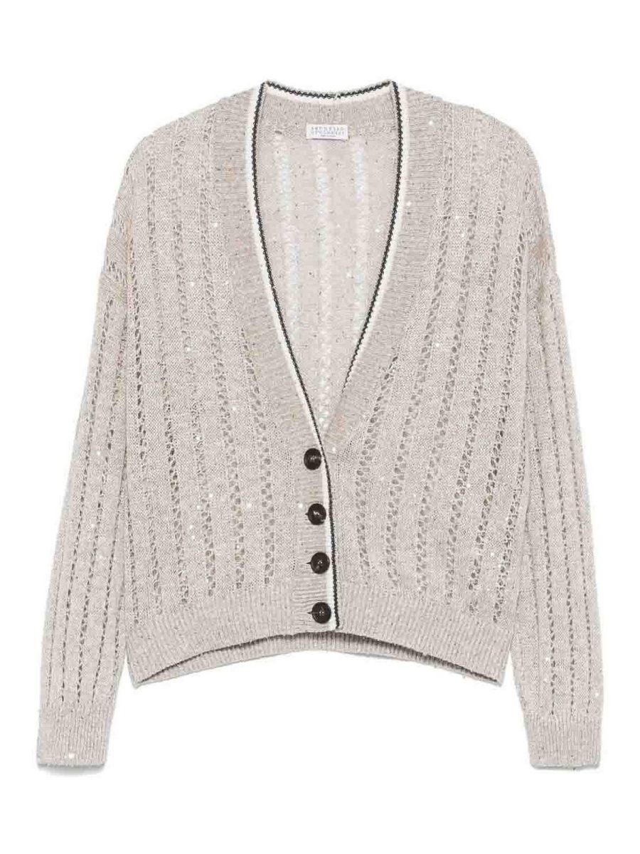 Brunello Cucinelli Cardigan - Beige