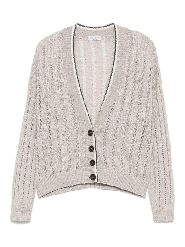 Brunello Cucinelli Cardigan - Beige