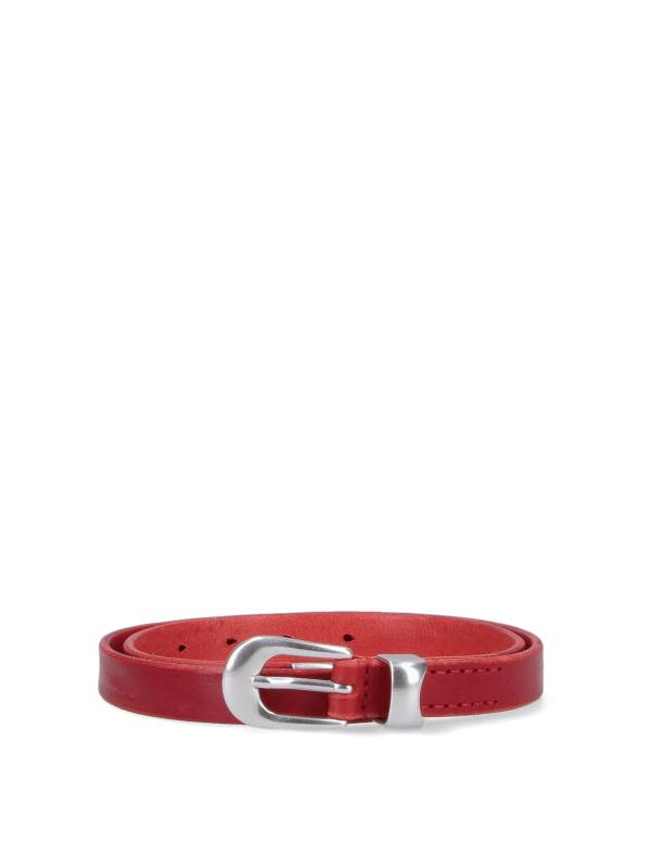 Our Legacy Ceinture - Rouge
