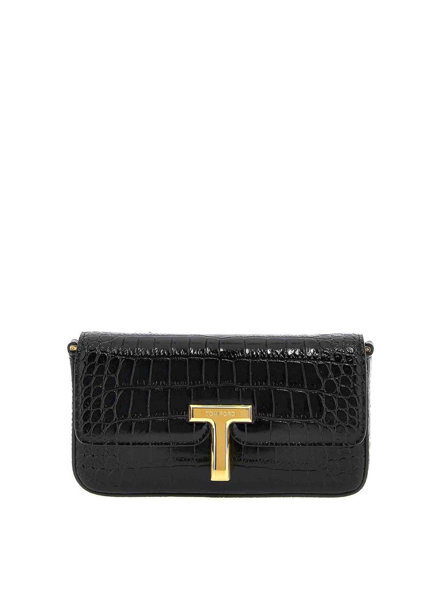 Tom Ford Sac Bandoulière - Noir