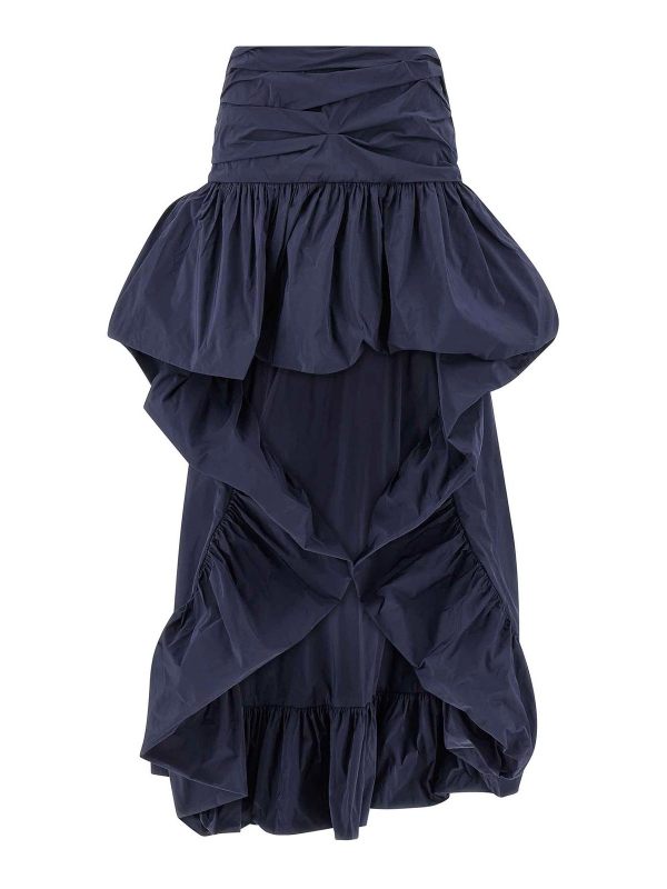 Pinko Jupe Midi - Bleu