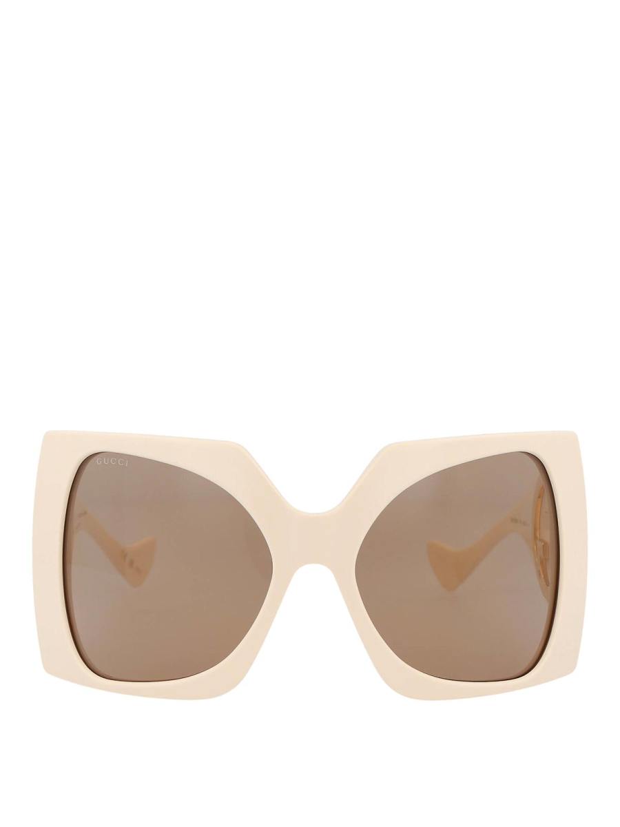 Gucci Lunettes De Soleil - Blanc