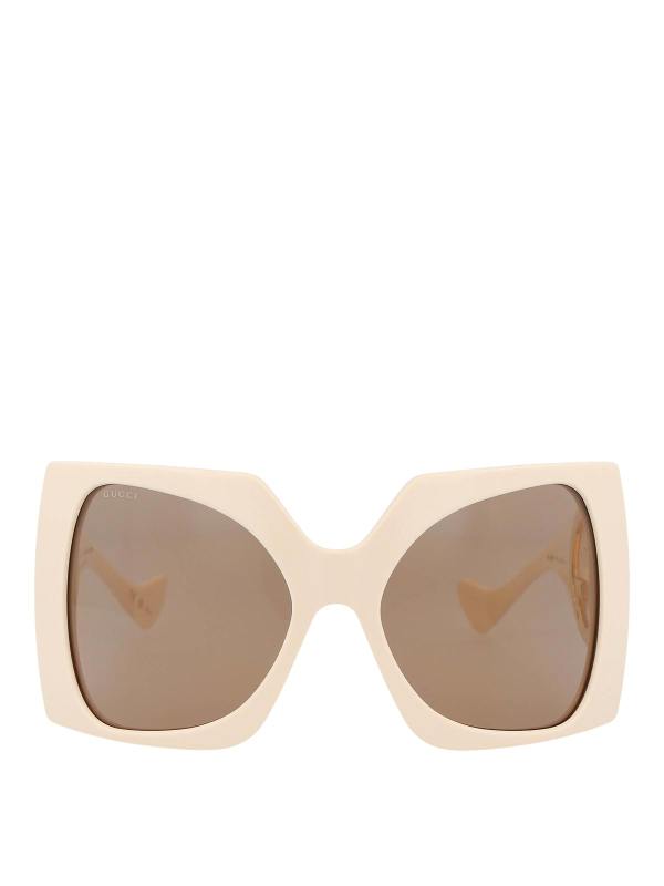 Gucci Lunettes De Soleil - Blanc