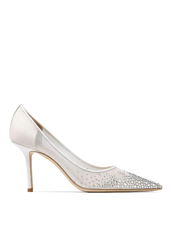 Jimmy Choo Chaussures À Talon - Blanc