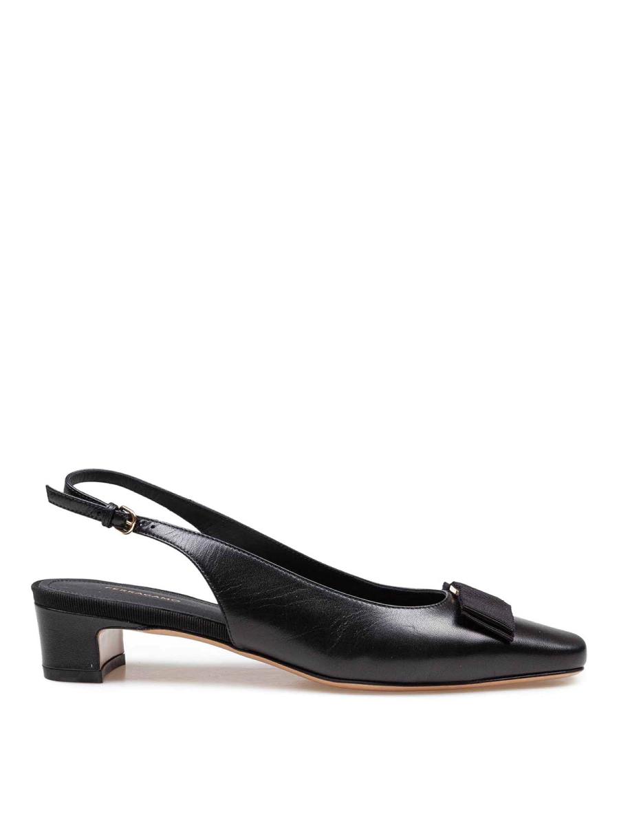 Ferragamo Chaussures À Talon - Noir