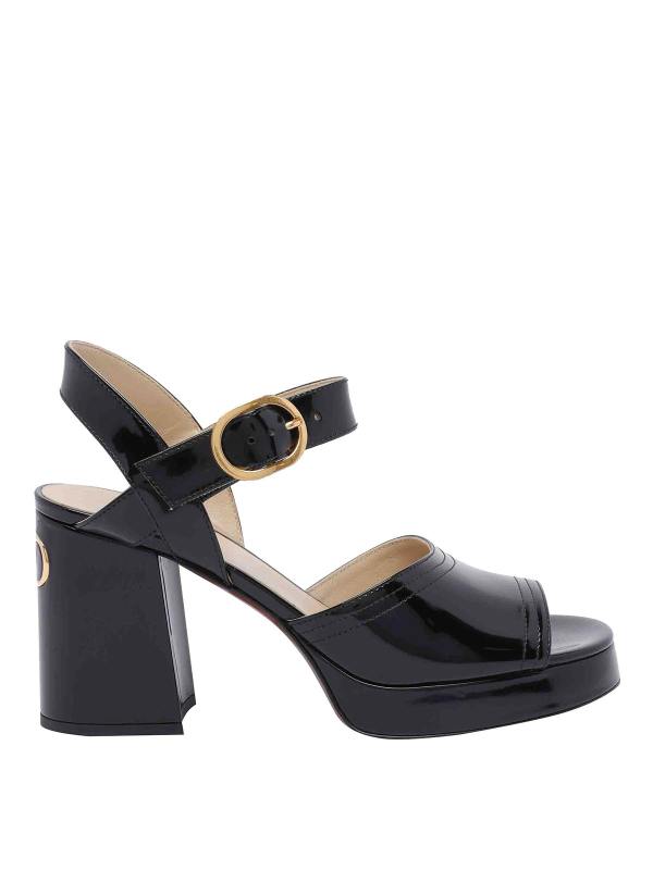 Valentino Garavani Sandales - Noir