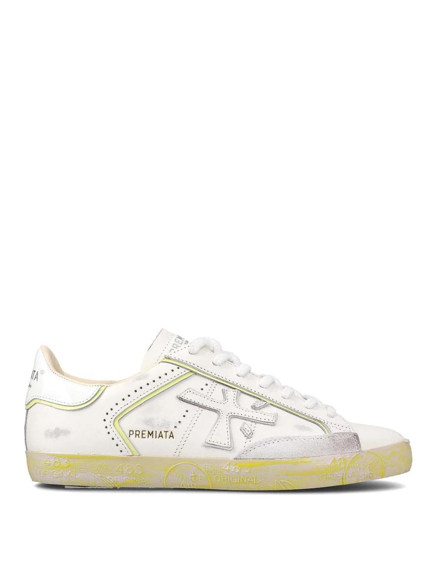 Premiata Baskets - Blanc